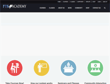 Tablet Screenshot of ftsacademy.com